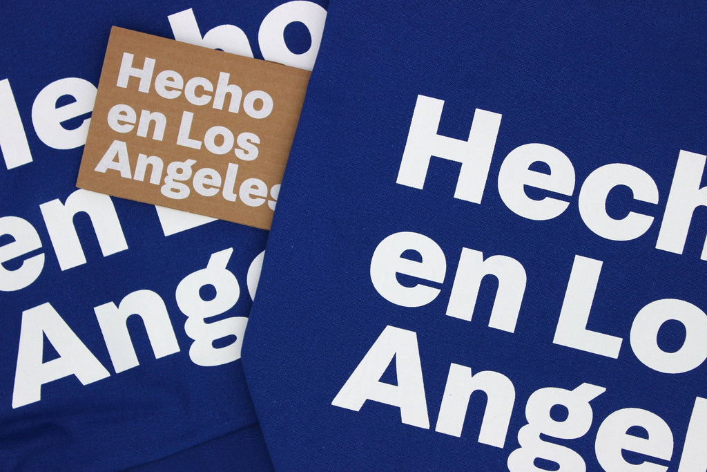 Hecho en Los Angeles Canvas Bag: Assorted Colors