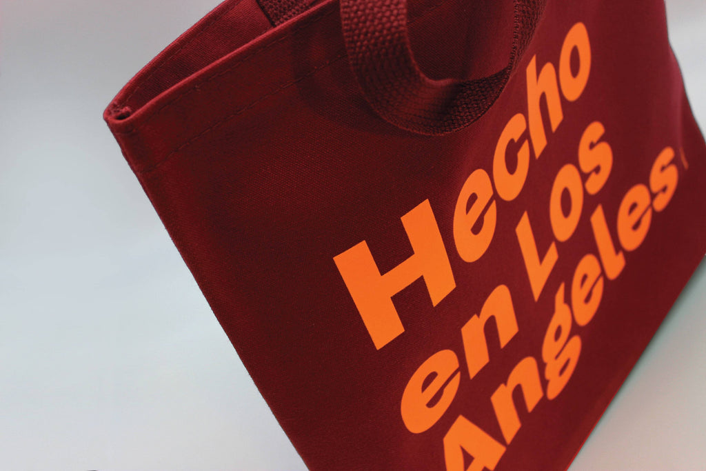 Hecho en Los Angeles Canvas Bag: Assorted Colors