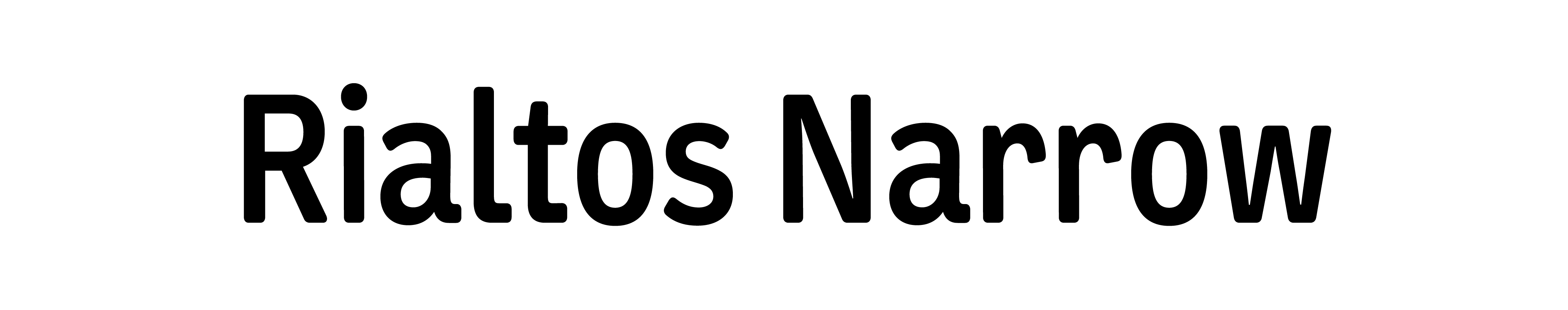 Rialtos Narrow