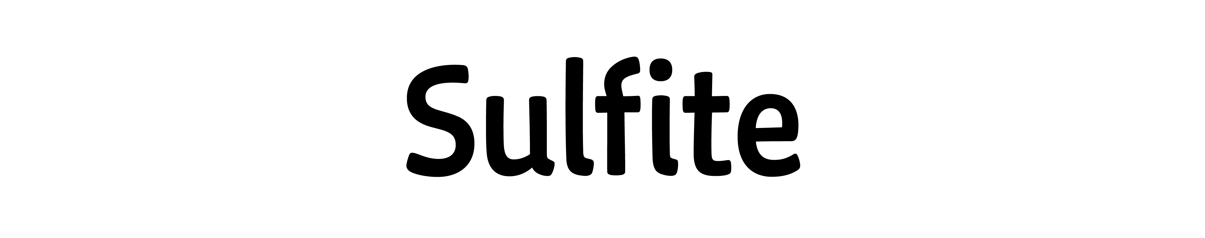 Sulfite