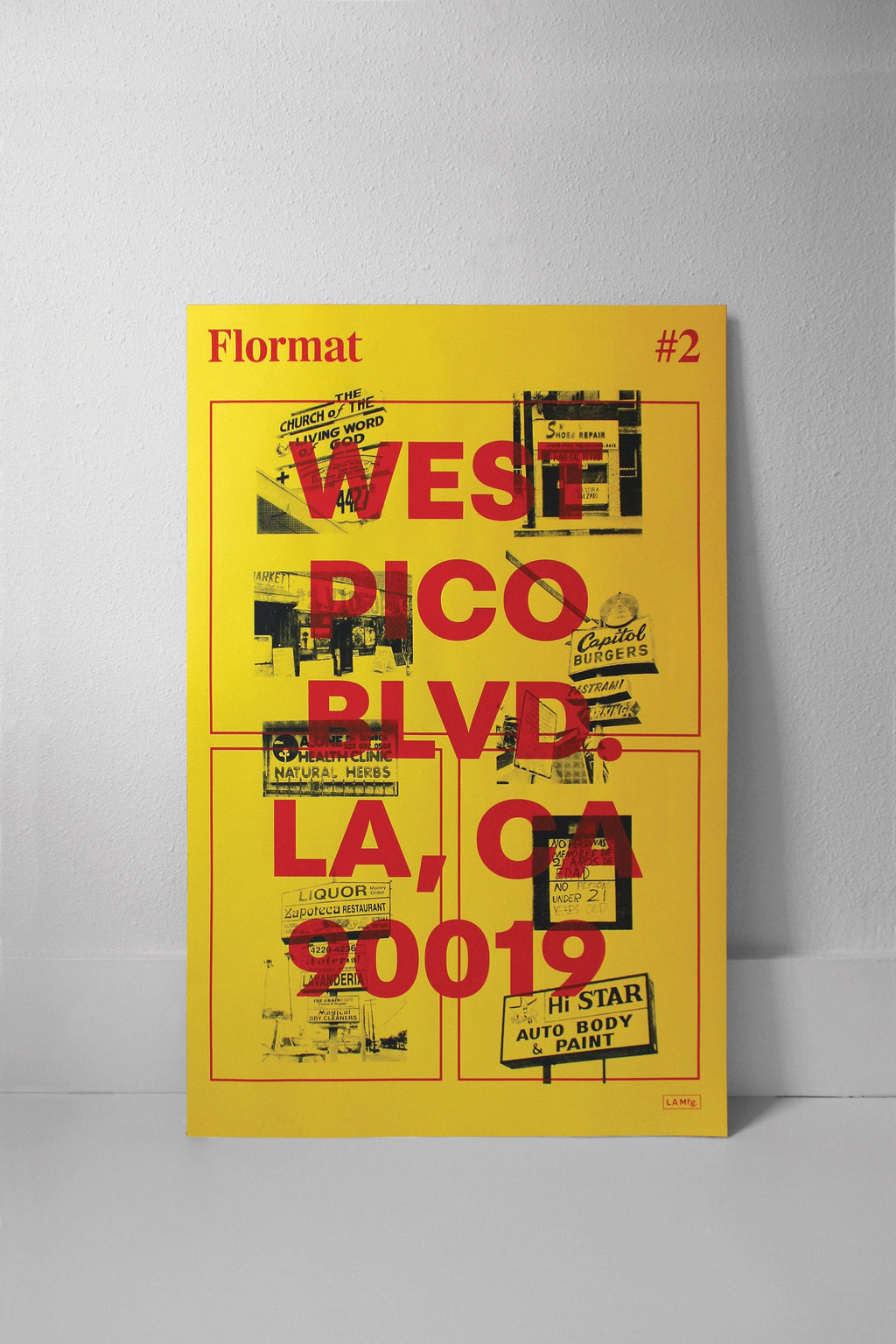 Flormat #2: West Pico Blvd., Los Angeles, CA 90019
